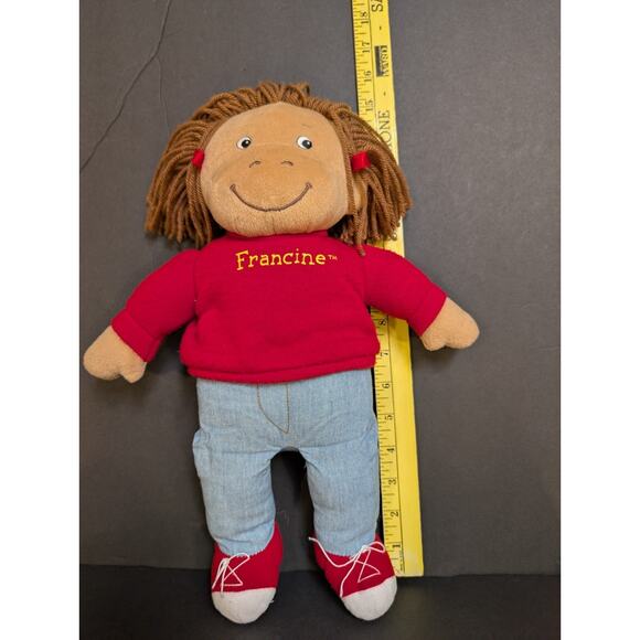 Vintage Eden 1996 Francine Plush Doll from Arthur Friends Marc Brown PBS Show - Picture 6 of 8